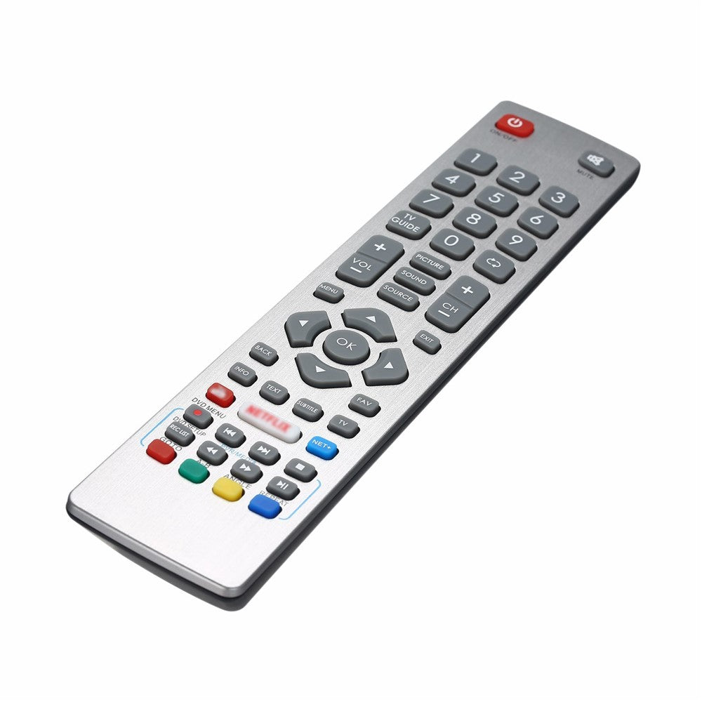 TV fjernbetjening erstatning for Sharp Aquos fjernbetjening Smart udskiftning Bærbar størrelse Nem at gribe med 3D-knap fjernbetjening