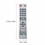 TV fjernbetjening erstatning for Sharp Aquos fjernbetjening Smart udskiftning Bærbar størrelse Nem at gribe med 3D-knap fjernbetjening