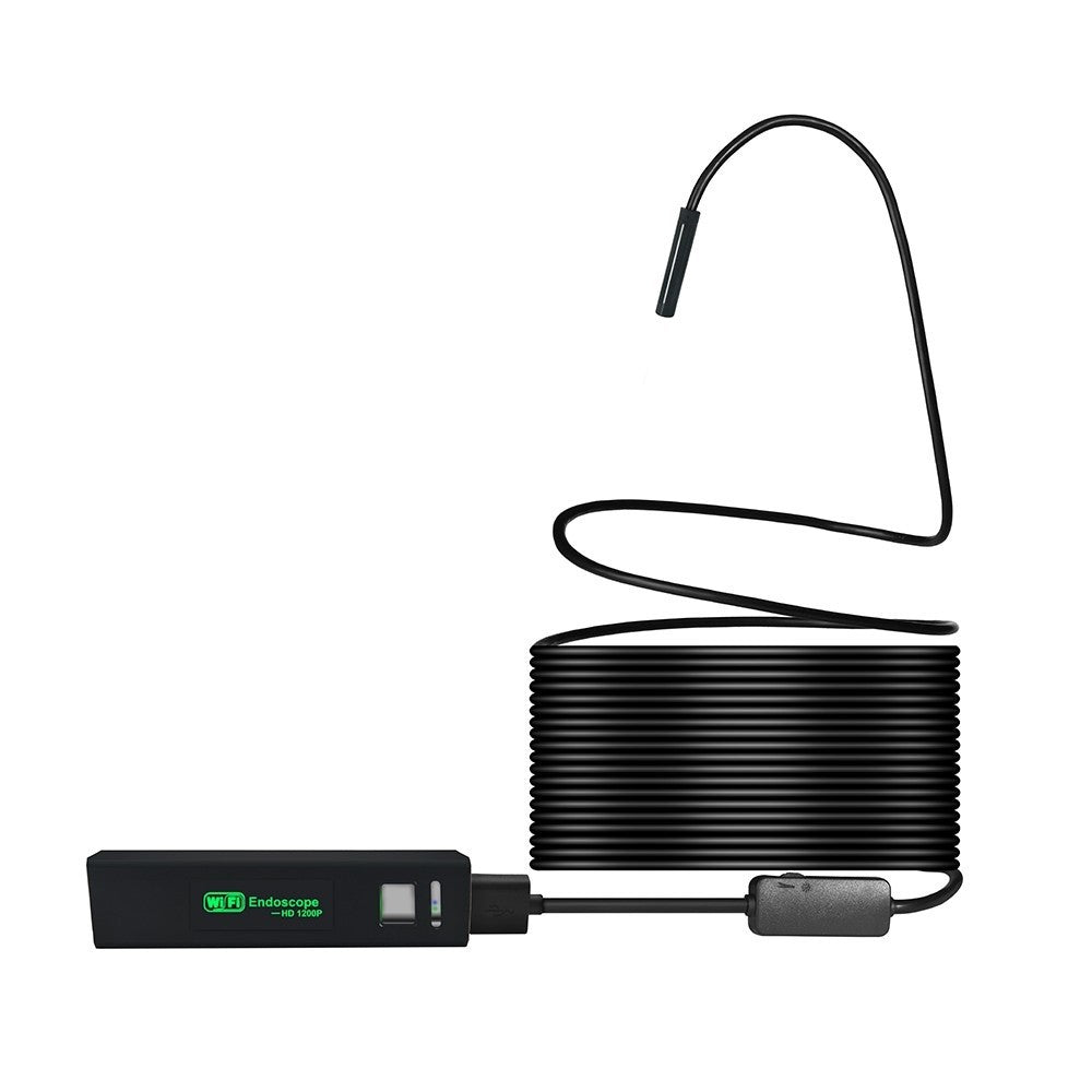 1200P Digital Handheld USB WiFi Endoscope Camera 8LEDs Adjustable IP68 Waterproof
