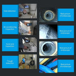 1200P Digital Handheld USB WiFi Endoscope Camera 8LEDs Adjustable IP68 Waterproof