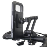 Bicycle Mobile Phone Bracket Universal Waterproof Motorcycle Handlebar Support Frame Cell Phone Holder, Size: L