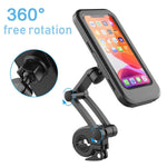 Bicycle Mobile Phone Bracket Universal Waterproof Motorcycle Handlebar Support Frame Cell Phone Holder, Size: L