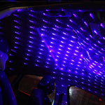 Auto Roof Ceiling Decoration Atmosphere Lamp Colourful LED Star Night Lights Projector for Car Home Party