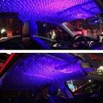 Auto Roof Ceiling Decoration Atmosphere Lamp Colourful LED Star Night Lights Projector for Car Home Party