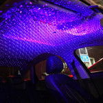 Auto Roof Ceiling Decoration Atmosphere Lamp Colourful LED Star Night Lights Projector for Car Home Party