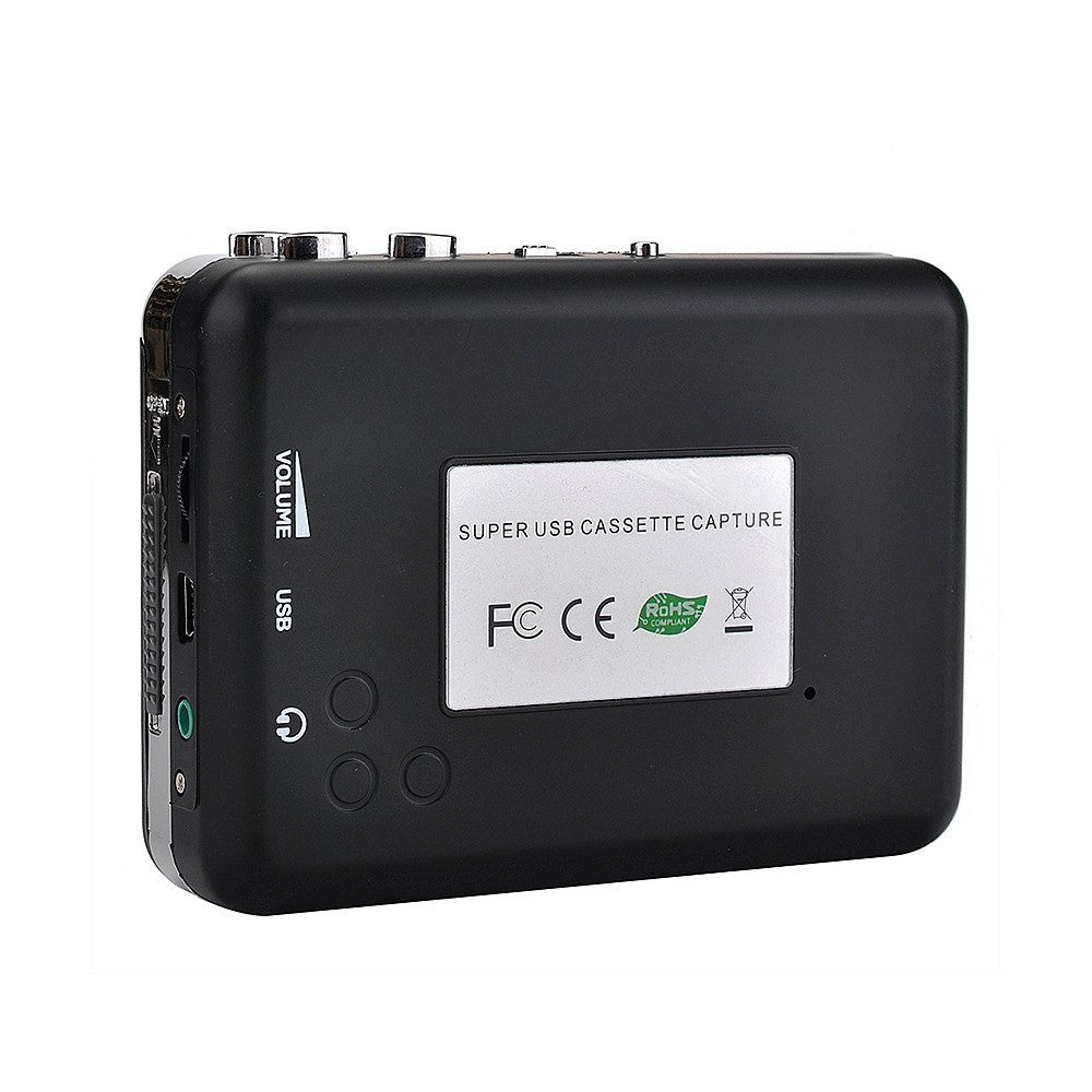 USB kassetteafspiller bærbar båndafspiller optager MP3-/CD-lydmusik via USB til bærbar PC og Mac