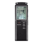 T60 32 GB støjreducerende digital stemmeaktiveret stemmeoptager, MP3-afspiller, 1536 kbps HD-optagelse, dobbelt kondensatormikrofon med WAV- og MP3-afspiller til mobiloptagelse af møder, forelæsninger, interviews og undervisning