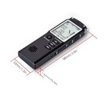 T60 32 GB støjreducerende digital stemmeaktiveret stemmeoptager, MP3-afspiller, 1536 kbps HD-optagelse, dobbelt kondensatormikrofon med WAV- og MP3-afspiller til mobiloptagelse af møder, forelæsninger, interviews og undervisning