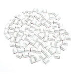 100 Pcs Cable Clips Cord Organizer Cable Management, Self Adhesive Wire Holder System Multipurpose Wire Clips