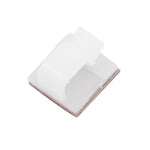 100 Pcs Cable Clips Cord Organizer Cable Management, Self Adhesive Wire Holder System Multipurpose Wire Clips