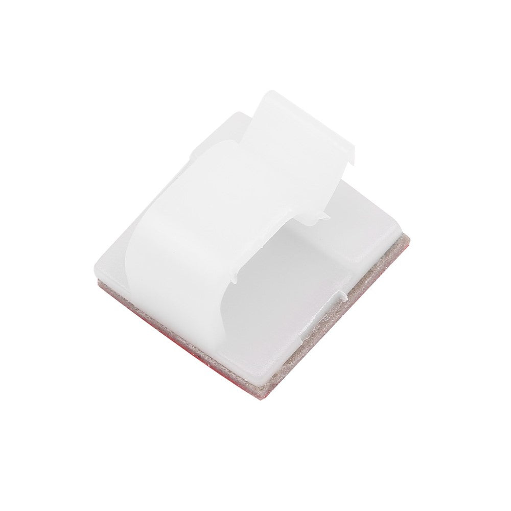 100 Pcs Cable Clips Cord Organizer Cable Management, Self Adhesive Wire Holder System Multipurpose Wire Clips