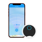 S8 Round Shape Bluetooth-compatible Wireless Tracker Keys Bags Wallets Smart Finder