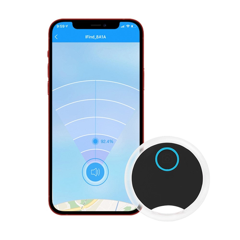 S8 Round Shape Bluetooth-compatible Wireless Tracker Keys Bags Wallets Smart Finder