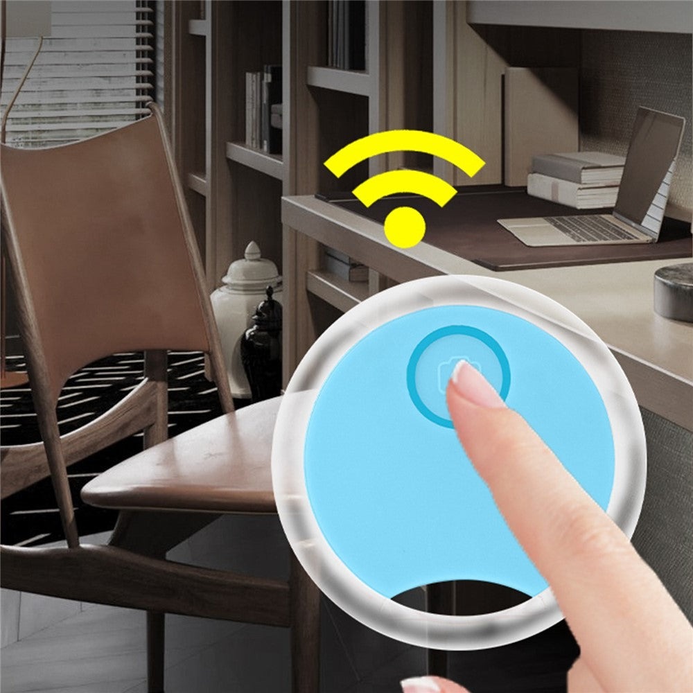 S8 Round Shape Bluetooth-compatible Wireless Tracker Keys Bags Wallets Smart Finder