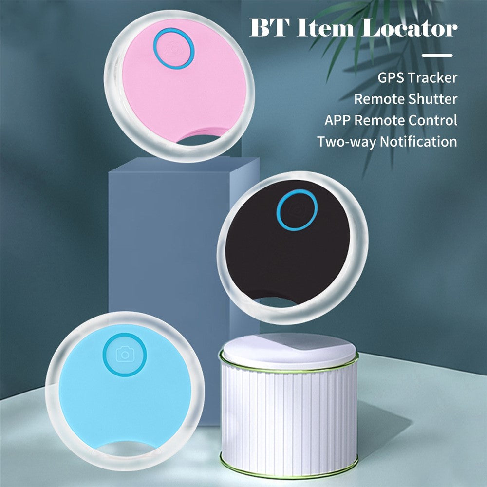 S8 Round Shape Bluetooth-compatible Wireless Tracker Keys Bags Wallets Smart Finder