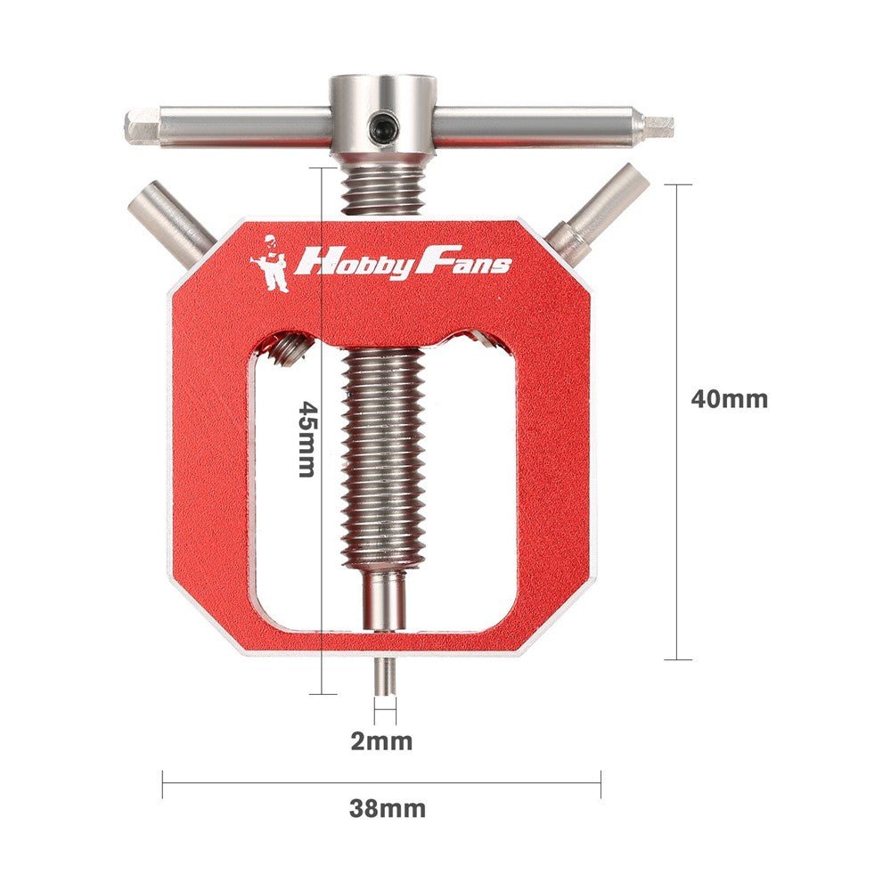 HOBBYFANS Växelavdragare för 1/10 HSP HPI Traxxas RC4WD Axial SCX10 Bil Hobby Modell Motor Pinion Delar