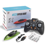 2.4GHz Mini RC Boat Remote Control Boat Waterproof RC Toy Kids Gift