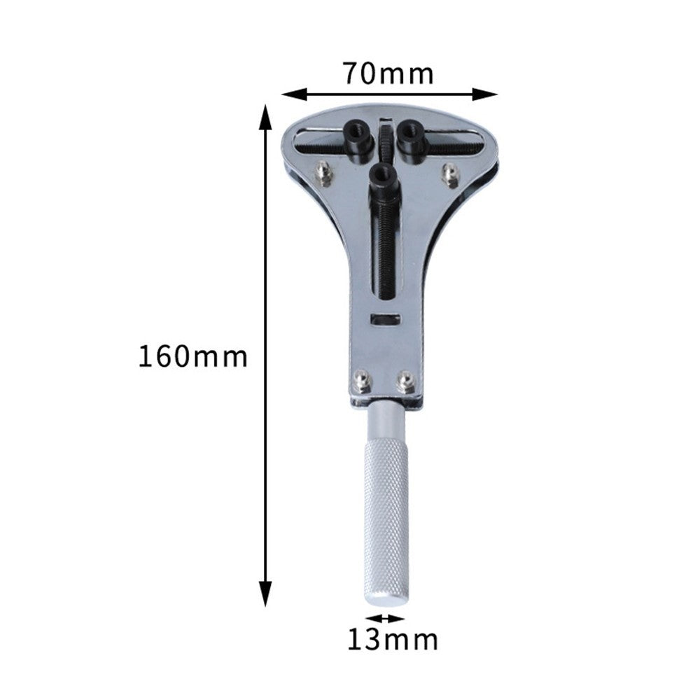 Universal Durable Watch Case Opener 3 Prongs Adjustable Watches Back Cover Removing Tool Watch Repairing and Battery Replacement