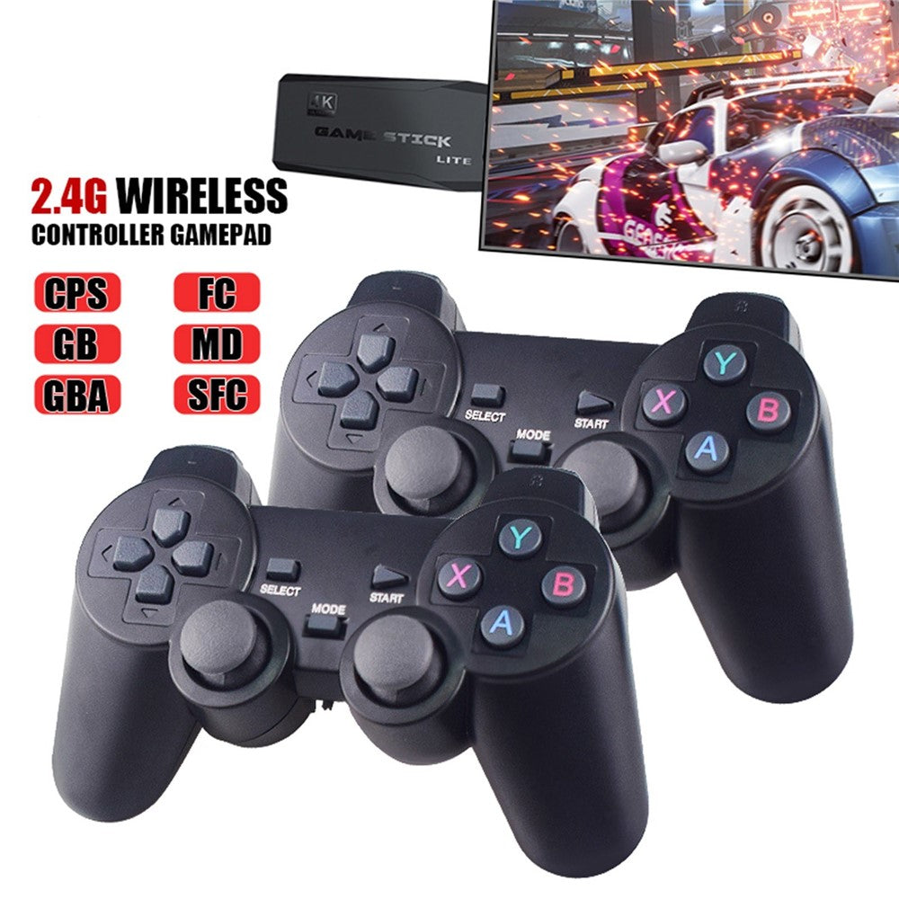 Y3 Lite Video Game Console HD Classic Dual 2.4G Wireless Controllers Game Stick Built-In 10000 Games