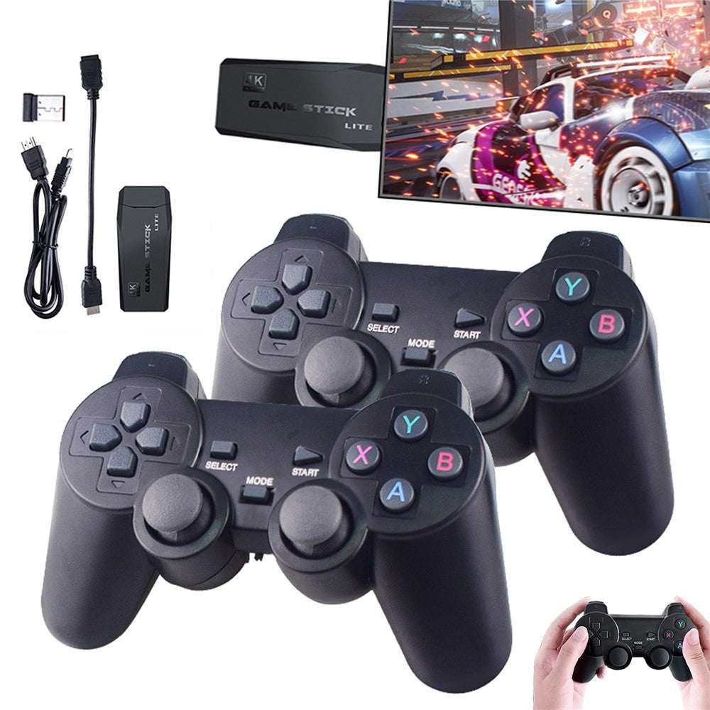 Y3 Lite Video Game Console HD Classic Dual 2.4G Wireless Controllers Game Stick Built-In 10000 Games