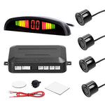 Car Parking Sensor Warning Buzzer Rear Reversing Radar System with 4 Parking Sensors Distance Detection LED Distance Display