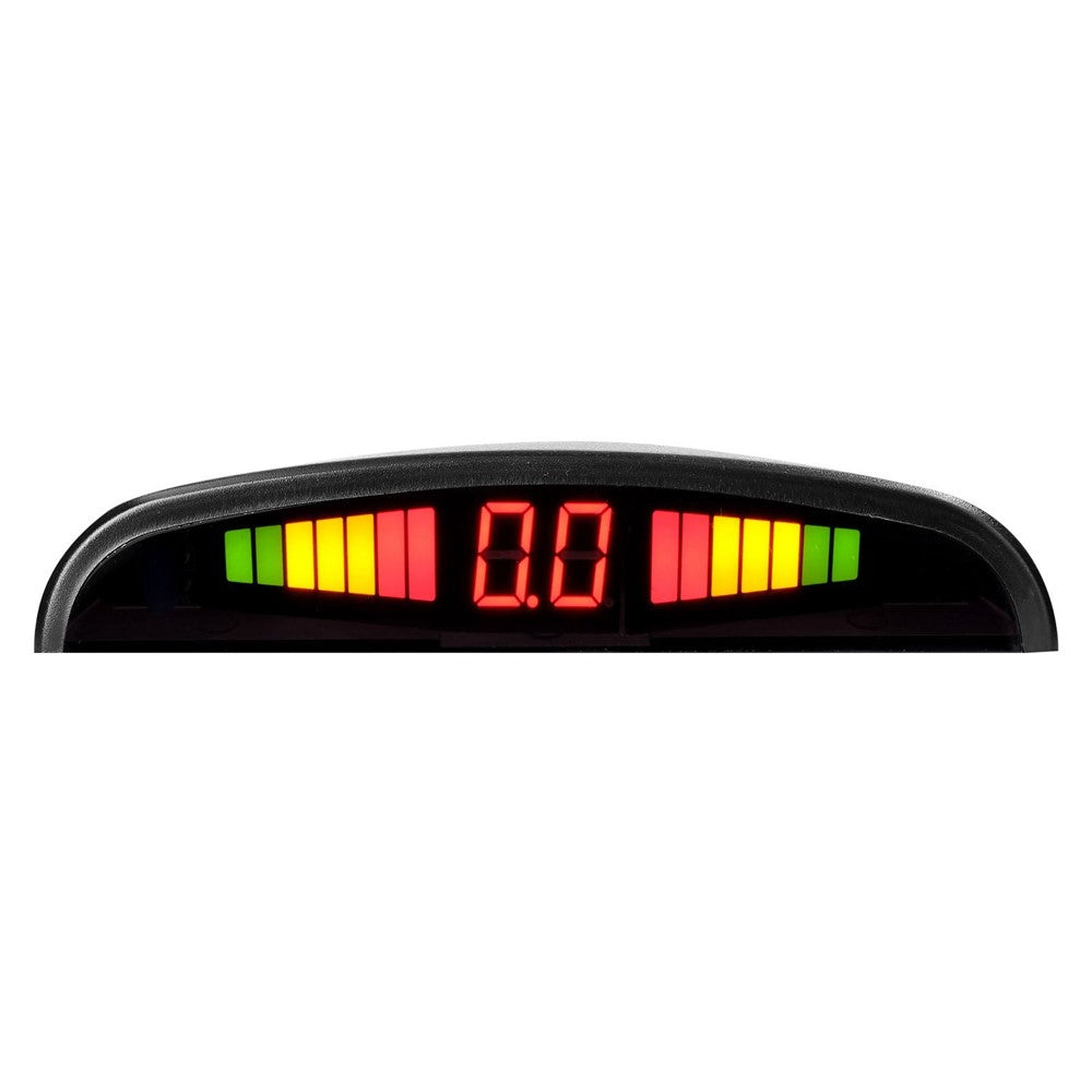 Car Parking Sensor Warning Buzzer Rear Reversing Radar System with 4 Parking Sensors Distance Detection LED Distance Display