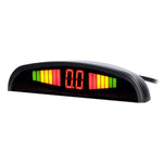 Car Parking Sensor Warning Buzzer Rear Reversing Radar System with 4 Parking Sensors Distance Detection LED Distance Display