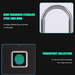 Smart Fingerprint Padlock Small Size Padlock Cabinet Fingerprint Lock Mini Fingerprint Lock