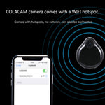 Mini Body WiFi Camera Wearable Hidden Spy Cam 1080P HD Night Vision Camera Indoor Covert Security Camera for Home and Office