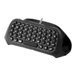 Bærbar 3,5 mm stik Bluetooth-kompatibelt tastatur Trådløst minitastatur til PS4-controller