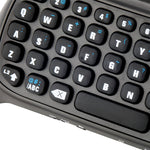 Bærbar 3,5 mm stik Bluetooth-kompatibelt tastatur Trådløst minitastatur til PS4-controller